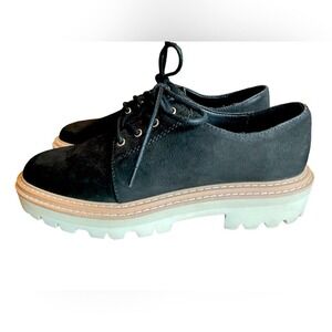 Dolce Vita Martie Lace-Up Lug Sole Oxfords, Size 8, Dark Academia, Minimalist